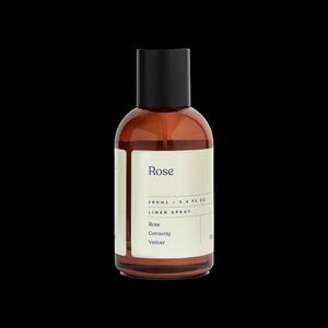 New in Box FluffCo Rose  Linen Spray- 100ML / 3.4 Fl oz